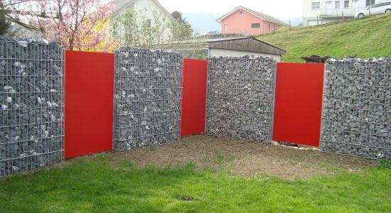 Kunstharzplatte Rot 8645 Jona