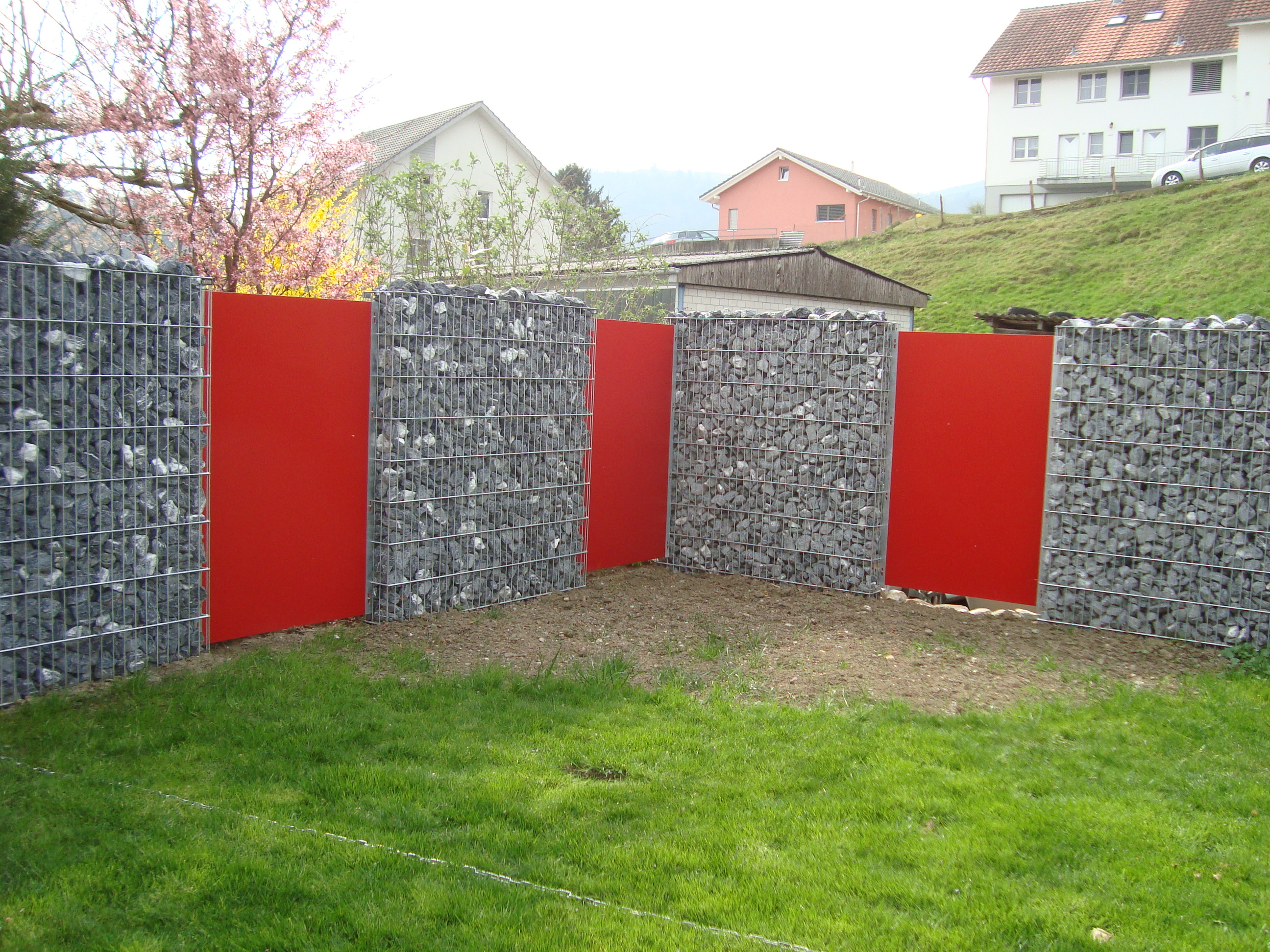 Kunstharzplatte Rot 8645 Jona